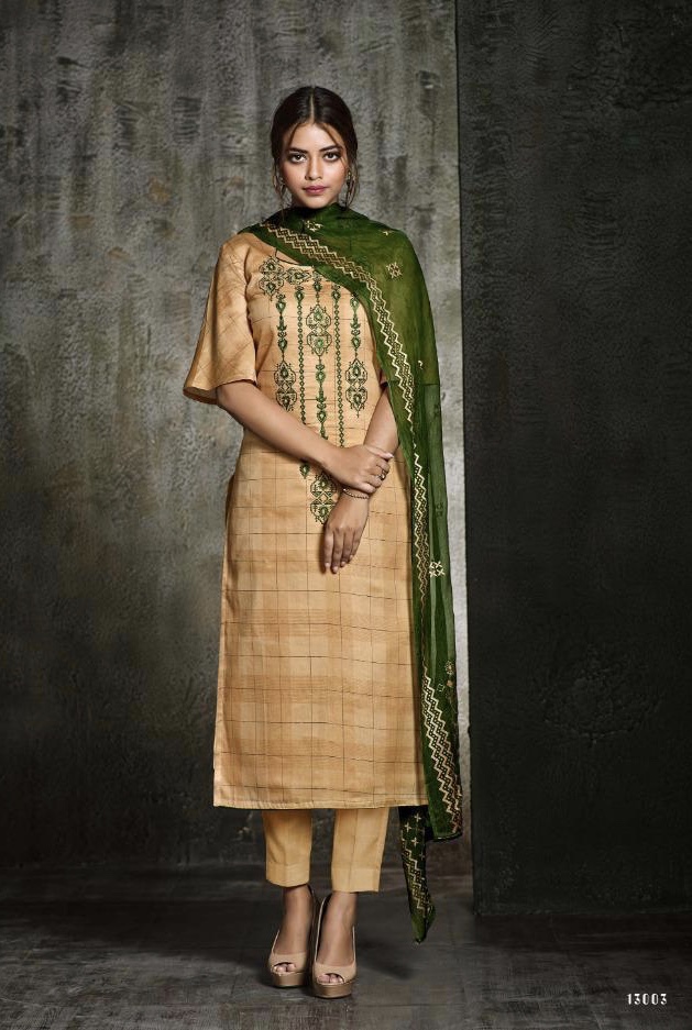 Grace By Sargam Prints 13001 Series Fancy Jam Printed Salwar Kameez Catlog Wholesaler Surat