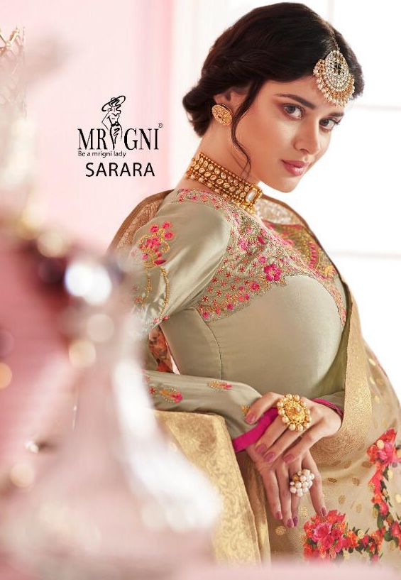 Sarara By Mrigni By Utsav Wholesaler Supplier From Surat