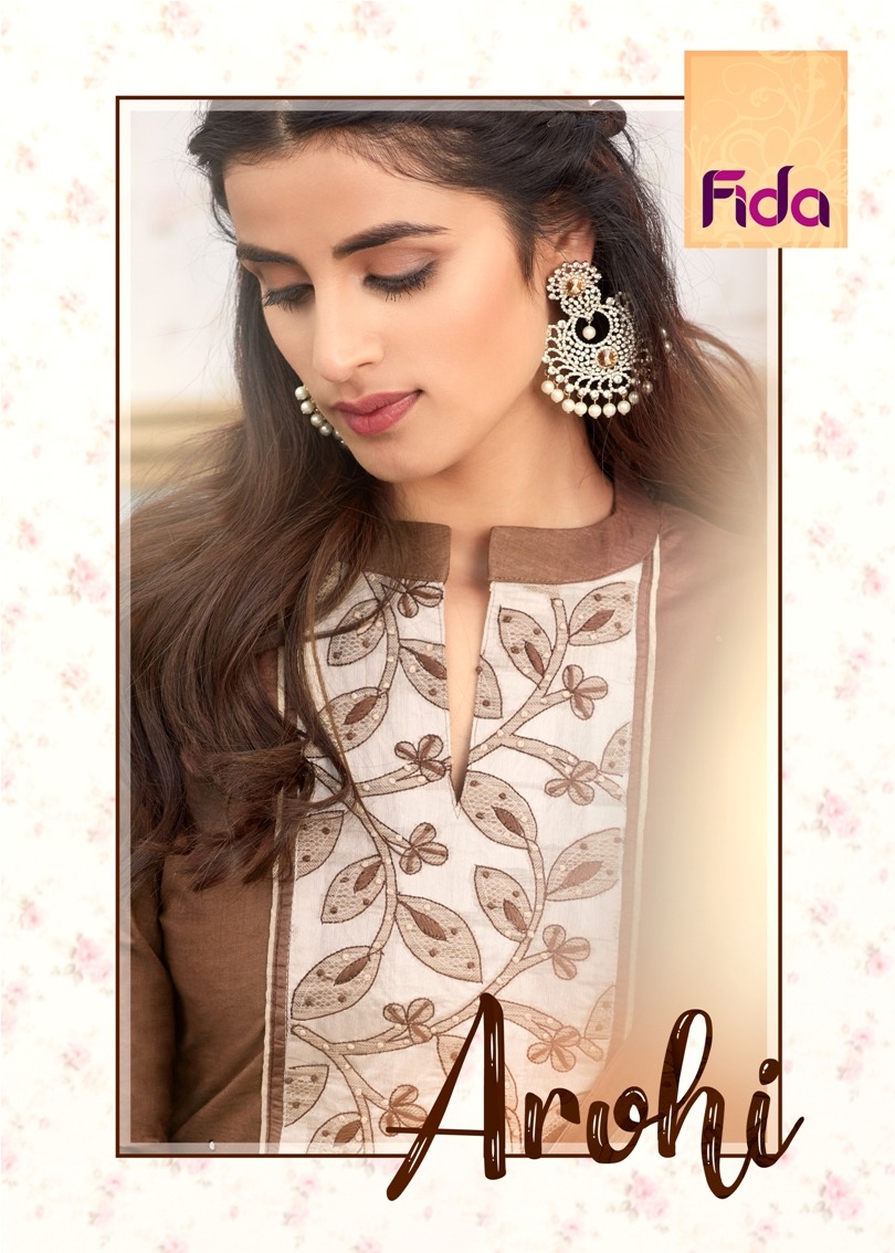 Aarohi By Fida 1001 Series Cotton Taser Salwar Kameez Catlog Wholesaler Surat