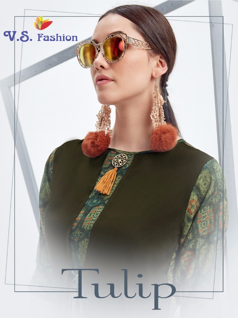 Tulip By V S Fashion 4001 Series Reyon Printed Saree Catlog Wholesale Dealer And Supplier Surat