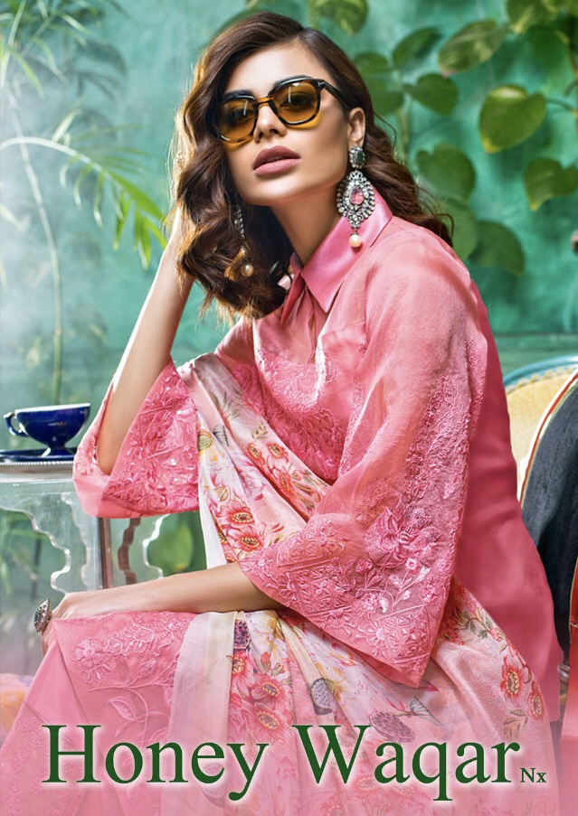 Shraddha Designer Honey Waqar Nx Pakistani Salwar Kameez Catlog Wholesale Dealer And Supplier Surat