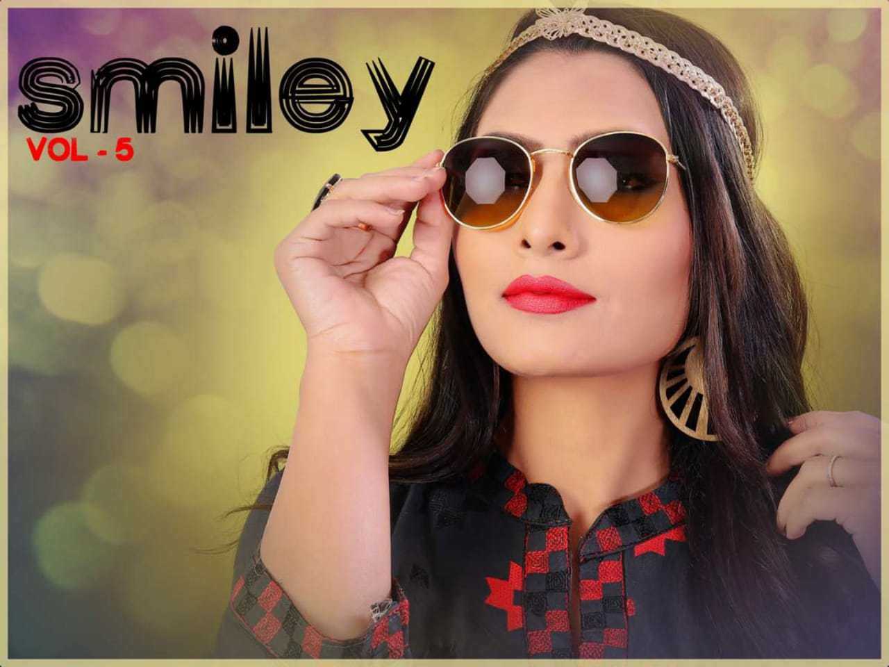Smiley Vol 5 By Mirayaa Fancy Reyon Kurti Catlog Wholesale Dealer Surat