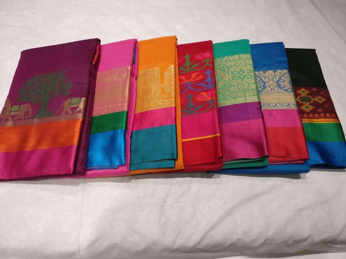 Premlata Cotton By Yadunandan Fashion Fancy Cotton Saree Collection Wholesale Dealer Surat