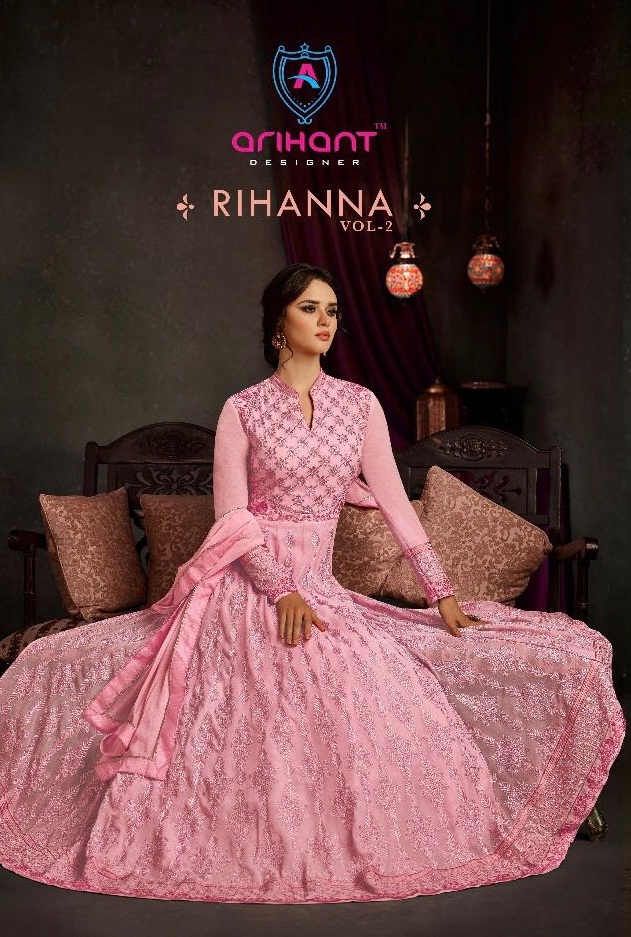 Arihant Rihanna Vol 2 27006 Series Designer Gown Suit Dealer