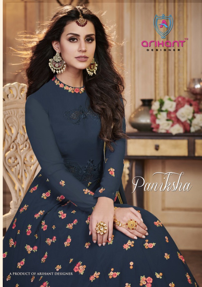 Paniksha By Arihant Designer 33001 Series Designer Gown Suit Collection Wholesaler And Supplier Sura...