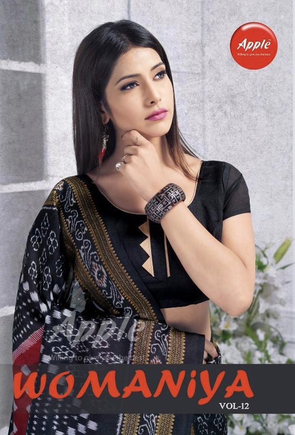 Womaniya Vol 12 By Apple 12901 Series Silk Printed Saree Catlog
