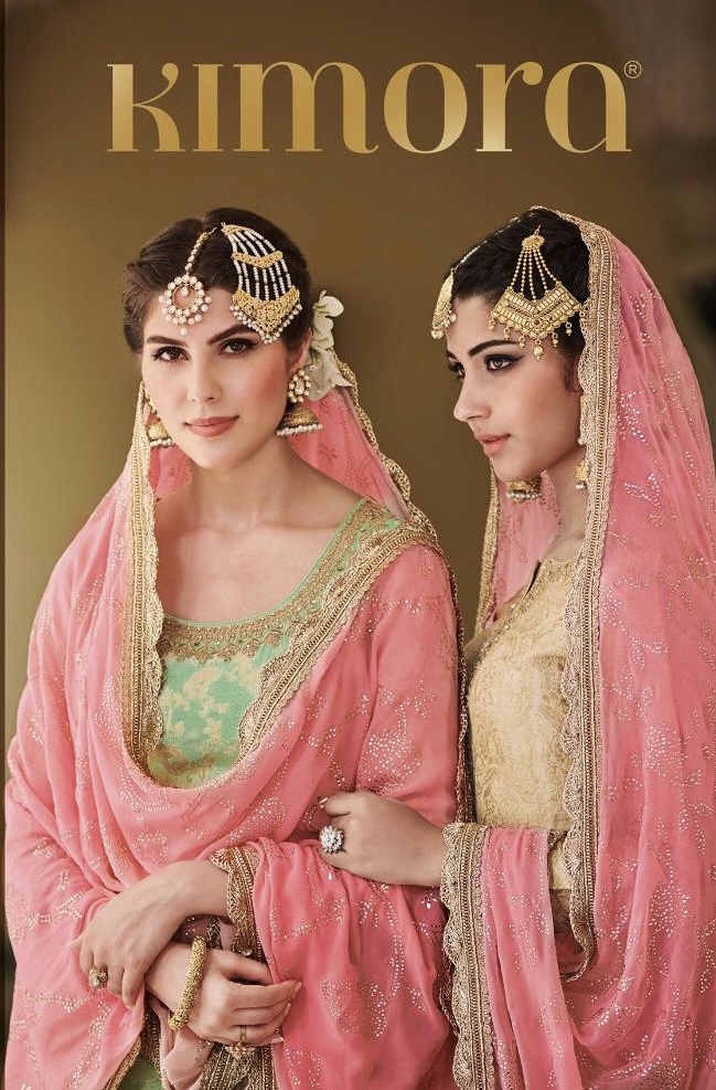 Kimora Vol 4 By Kimora K 033 Series Designer Bridal Party Wear Suit Collection Wholesaler Surat