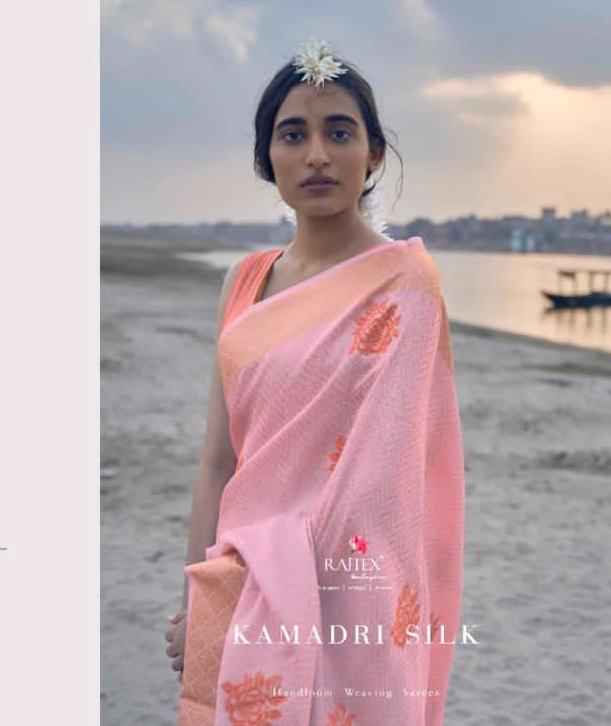 Kamadri Silk Series 152001 To 152006 By Rajtex Wholesaler Supplier From Surat