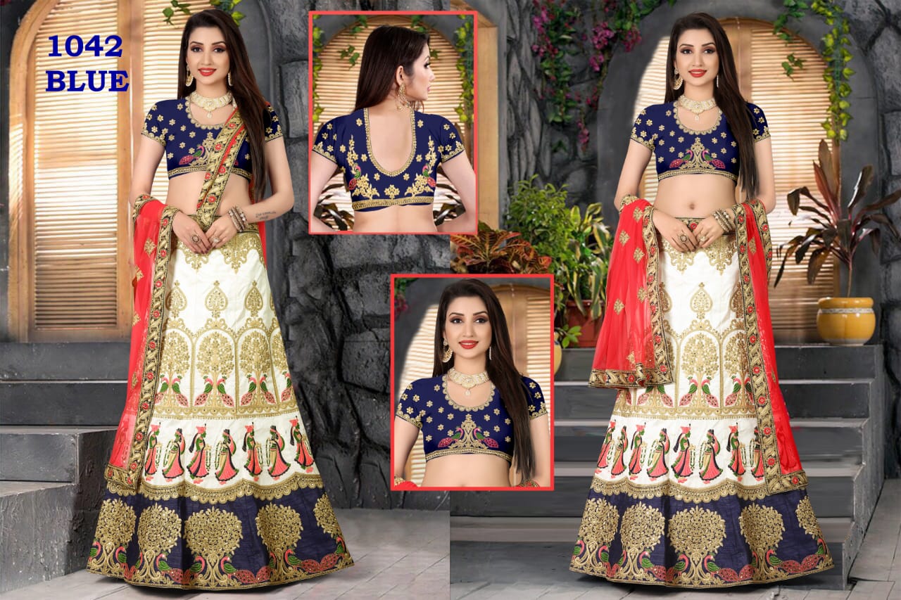 1042 Colours Designer Lehenga Choli Collection Wholesale Dealer Surat