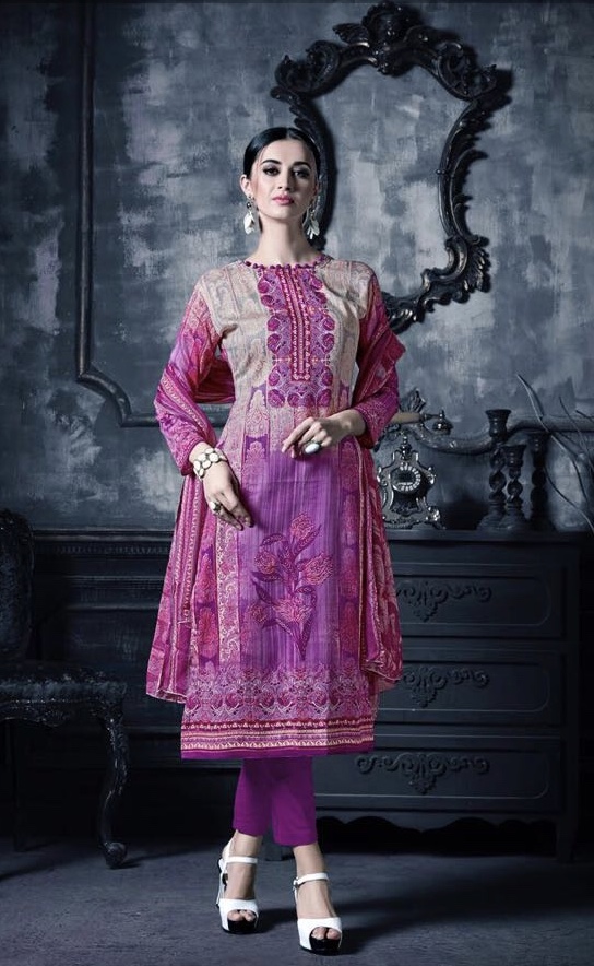 Meghali Nitya 1 Series Jam Satin Print Suit Dealer Surat