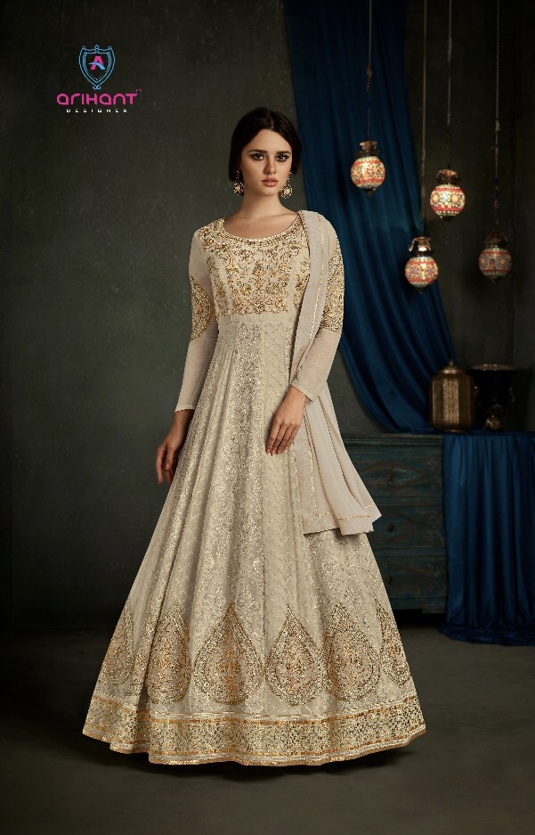 Arihant Designer Rihanna 27001 Series Designer Gown Suits