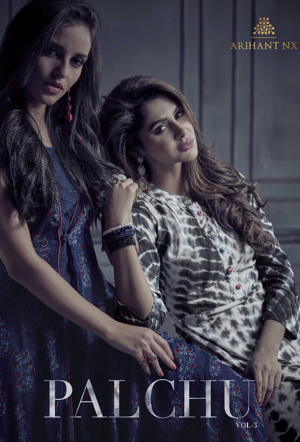 Arihant Nx Palchu Vol 3 1021 Series Designer Reyon Kurti