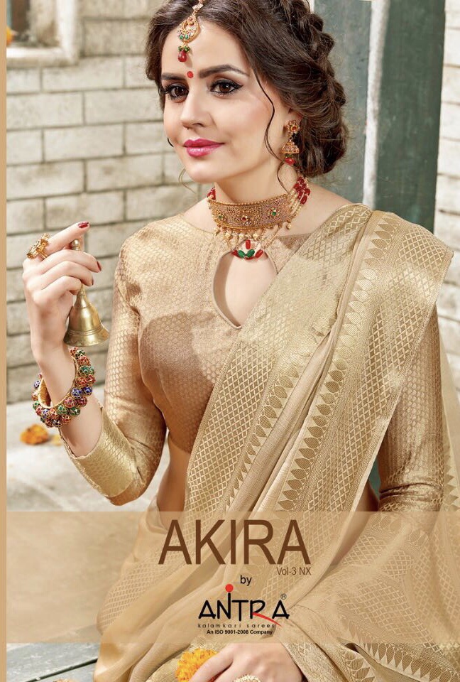 Antra Lifestyle Akira Vol 3 Nx 49301 Series Party Wear Saree Catlog Wholesale Dealer Surat