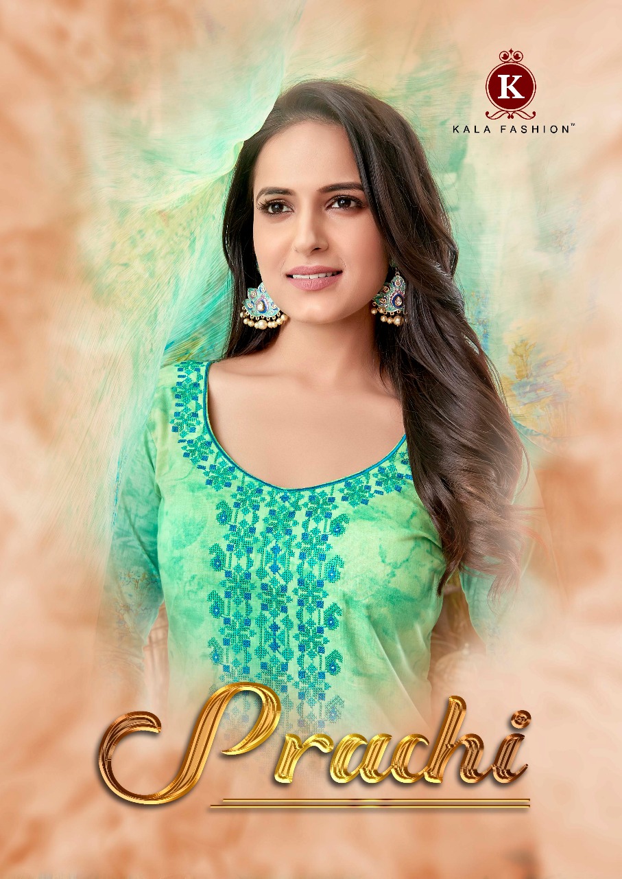 Kala Fashion Prachi 9001 Series Cotton Print Suit Dealer