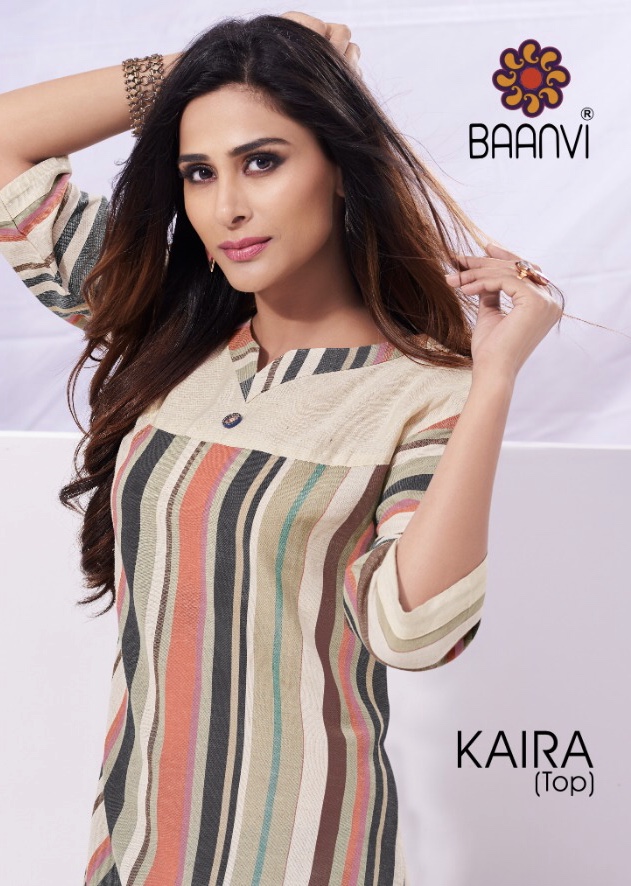 Kaira By Rani Baanvi 01 Series Fancy Designer Handloom Cotton Kurti Collection Wholesaler Surat