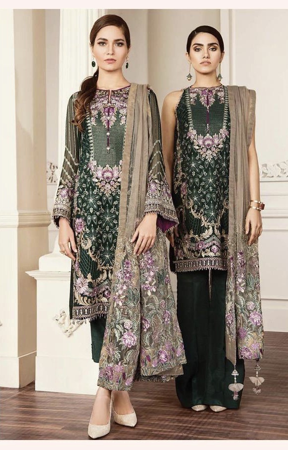 Gulbano Vol 9 By Deepsy 600501 Series Georgette Pakistani Salwar Kameez Catlog Wholesaler Surat