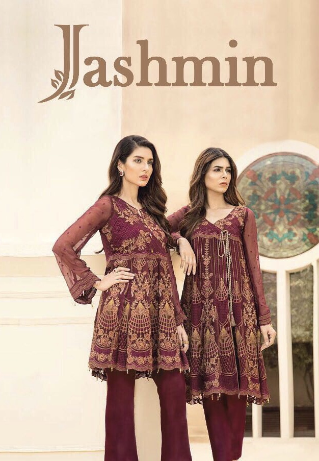 Jashmin By Deepsy 85001 Series Georgette Pakistani Style Suit Catlog Wholesale Dealer And Supplier S...