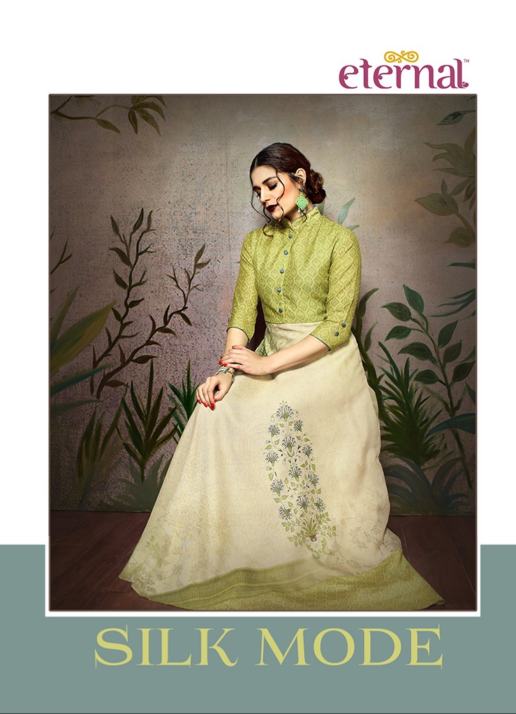 Eternal Silk Mode K 492 Series Designer Kurti Collection