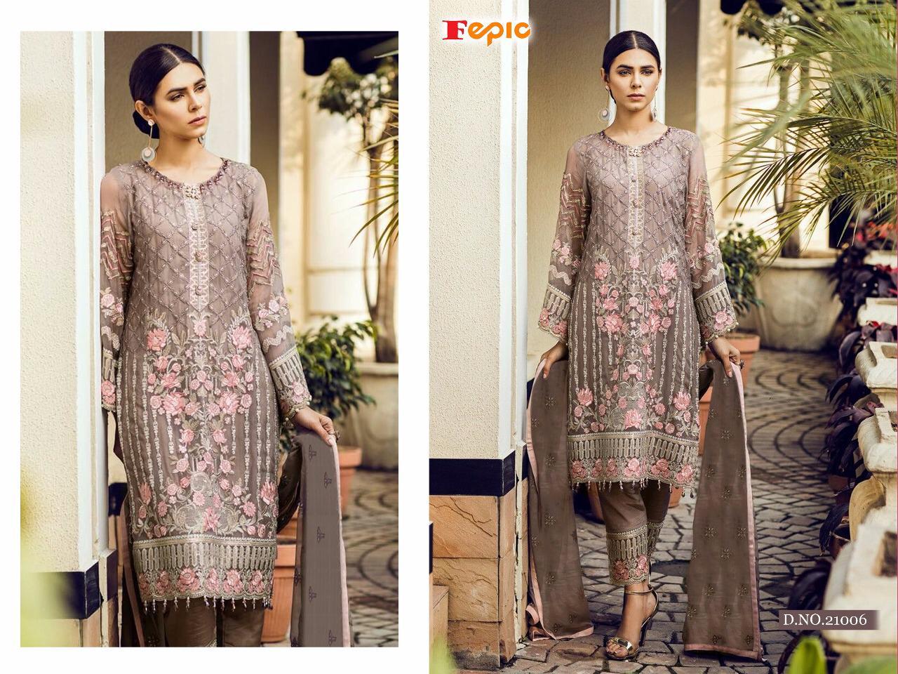 Fepic Hit Design Fancy Paty Wear Pakistani Style Salwar Kameez Collection Wholesaler Surat
