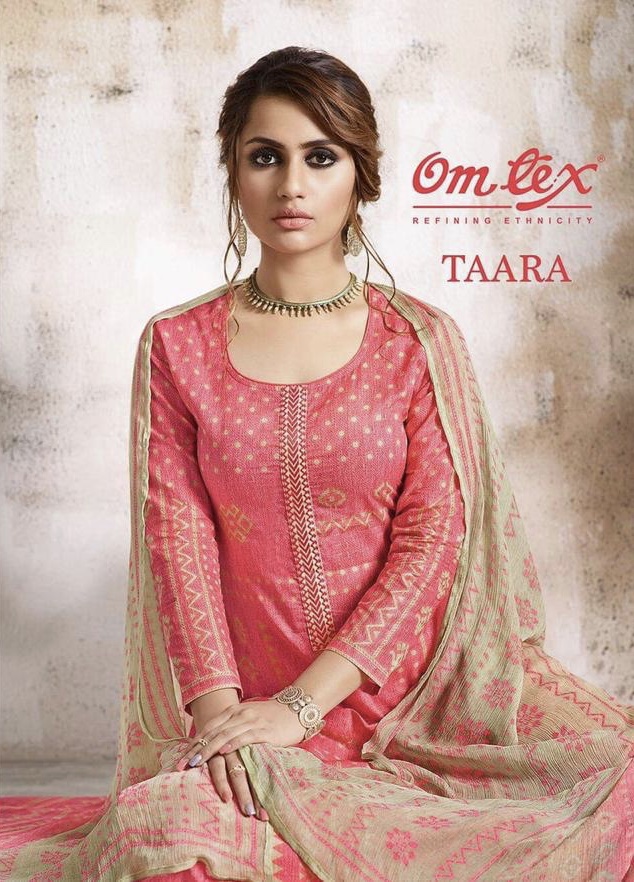 Taara By Om Tex 621 Series Designer Pure Lawn Cotton Salwar Kameez Catlog Wholesaler Surat