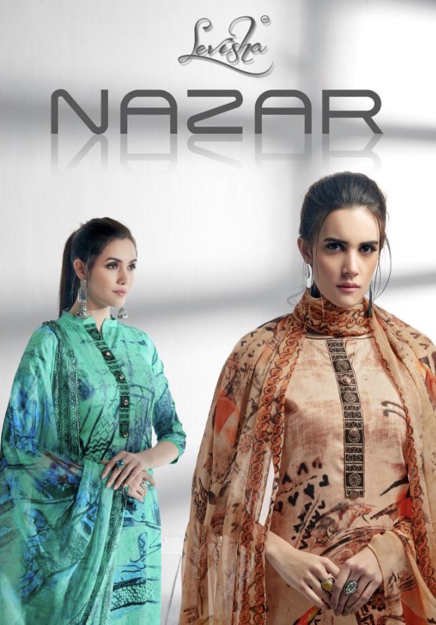 Nazar By Levisha 1113 Series Fancy Zam Silk Digital Printed Salwar Kameez Catlog Wholesaler Surat