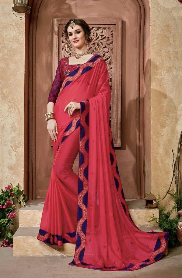 Neha By Jai Chitra 1071 Series Fancy Party Wear Saree Collection Wholesaler Surat