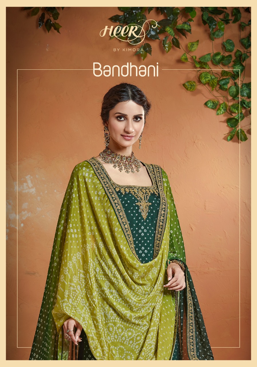 Bandhani By Heer 84 By Kimora Singles Available Manufacturer Traders Surat Gujrat