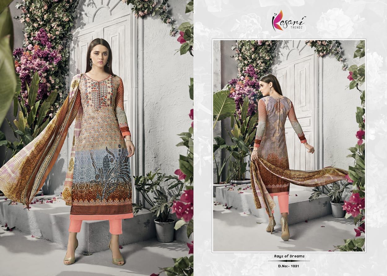 Kesari Trendz Alia Vol 27 1025 Series Cotton Satin Printed Salwar Kameez Actlog Wholesale Dealer And...