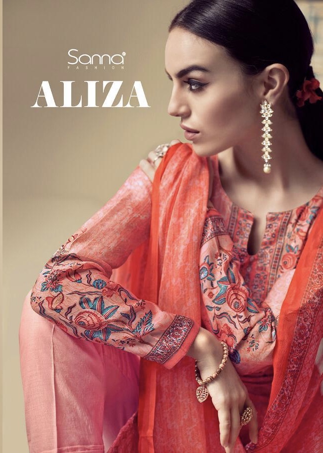 Aliza By Sanna 9360 Series Fancy Pure Jam Silk Cotton Digital Salwar Kameez Catlog Wholesale Dealer ...
