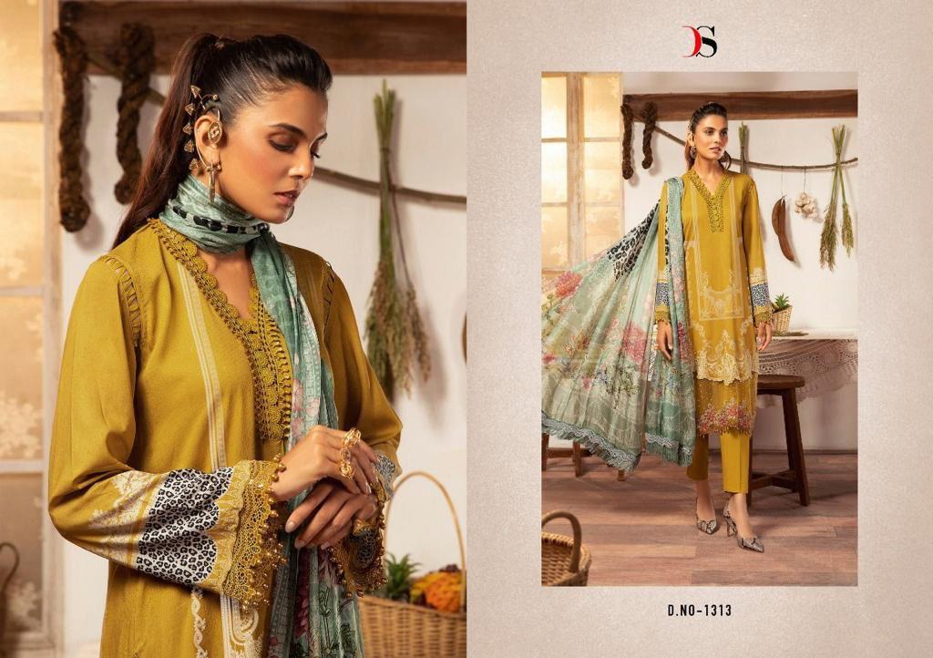 1313 Hit Design Of Mariab Vintage Cotton By Deepsy Suits