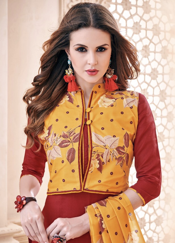 Avc Blezer 1001 Series Designer Jaqured Sawar Kameez Catlog