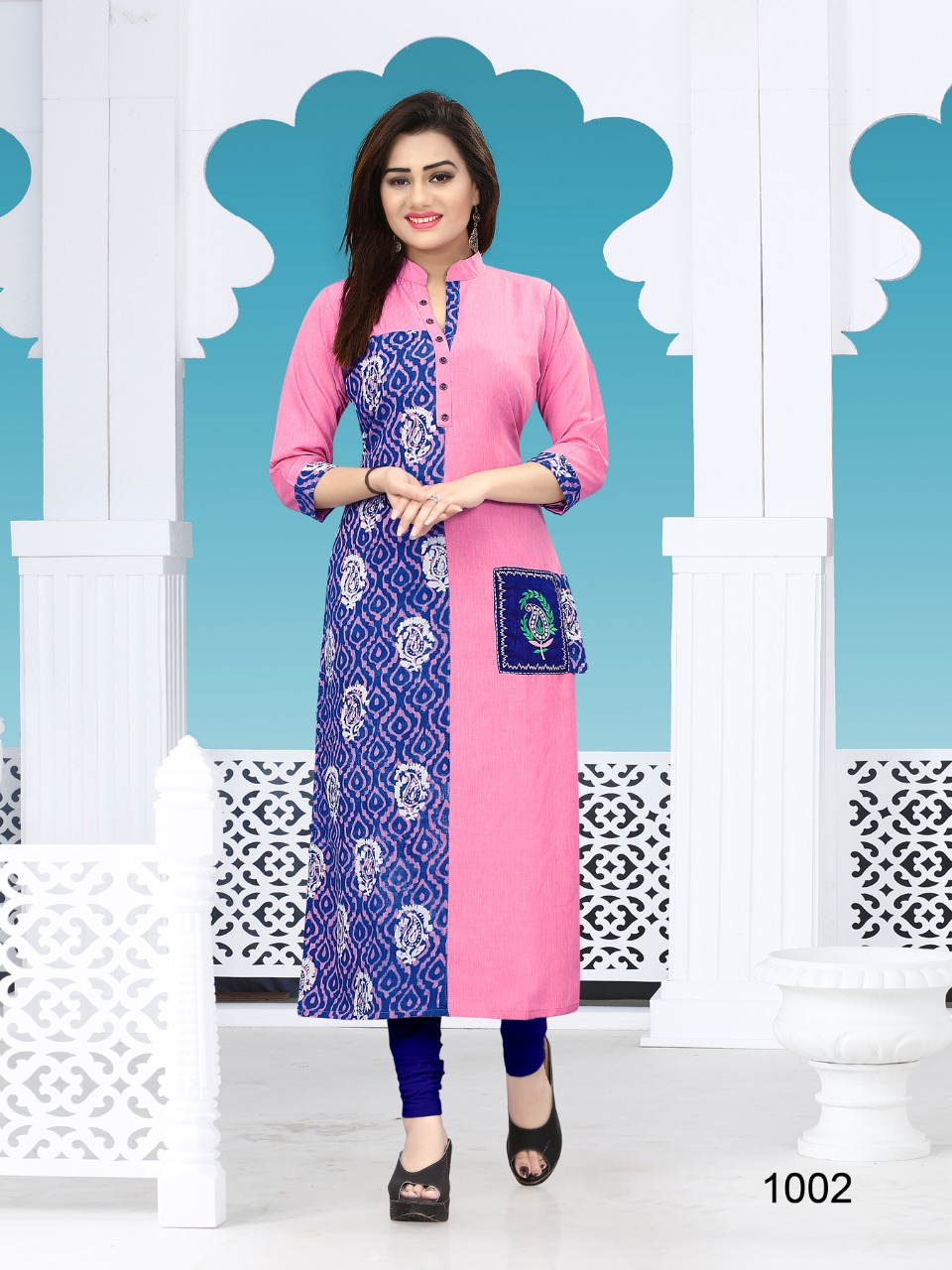 Prime Drashti Vol 2 1001 Series Fancy Cotton Kurti Catlog Wholesaler And Supplier Surat
