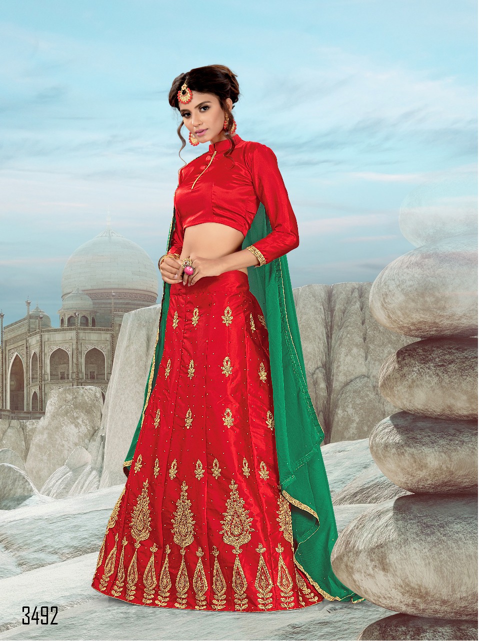 Sanskar Style Amaze 3486 Series Party Wear Lehnga Choli Catlog Wholesale Dealer Surat