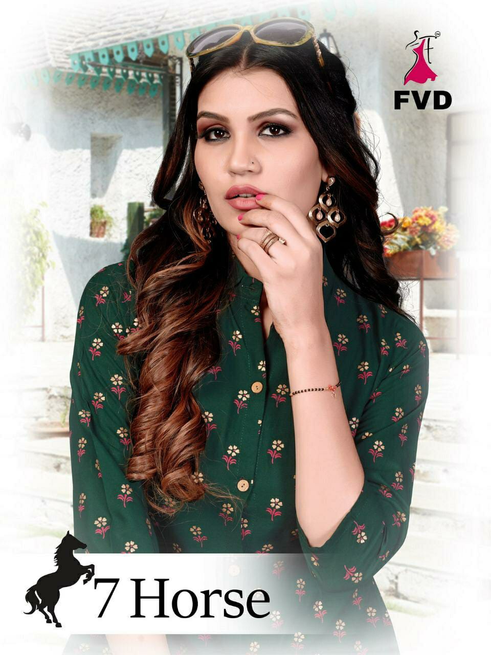 7 Horse Kurti With Plazzo By Fashion Valley Dresses Fvd Dealer And Exporter Gujrat