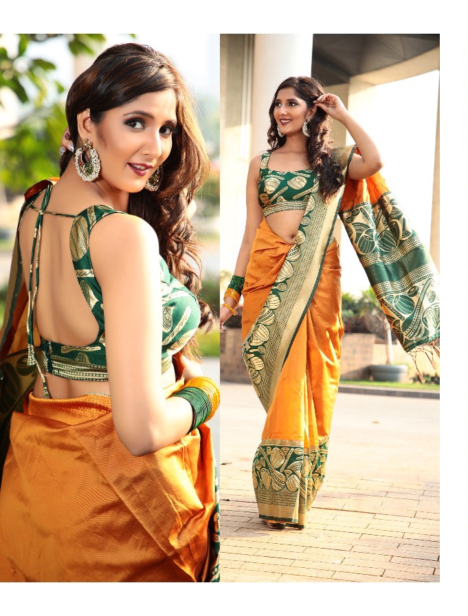 Hemlata Silk Sarees By Yadu Nandan Fashion Wholesale Kanjivaram Silk Sarees Manufacturer From Surat