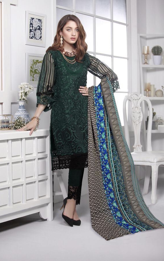 Marks Vol 3 By Deepsy 500001 Series Fancy Georgette Pakistani Suit Catlog Wholesale Dealer Surat