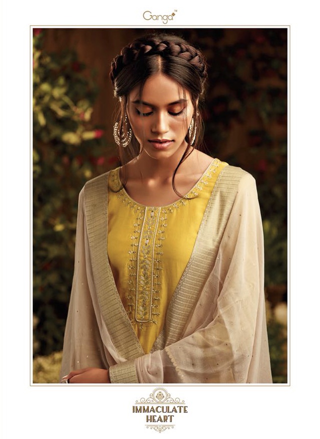 Ganga Immaculate Heart 6401 Series Fancy Salwar Kameez Wholesale Dealer Surat