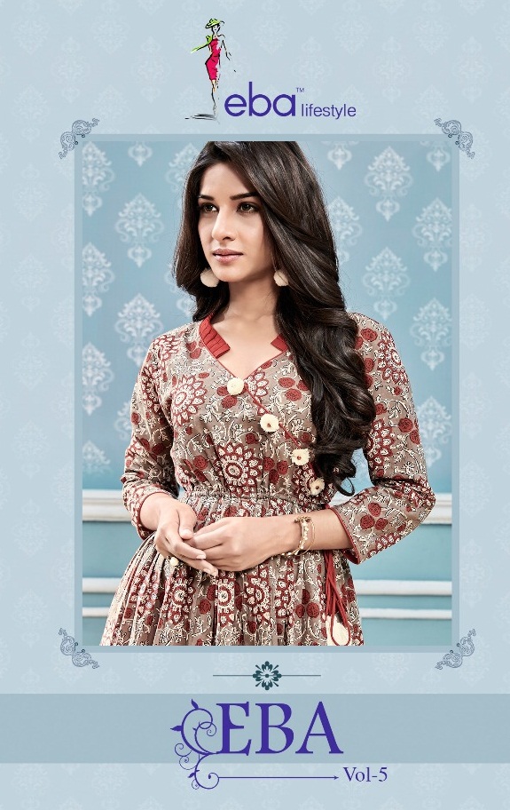 Eba Lifestyle Eba Vol 5 1034 Series Kurti With Dhoti Dealer