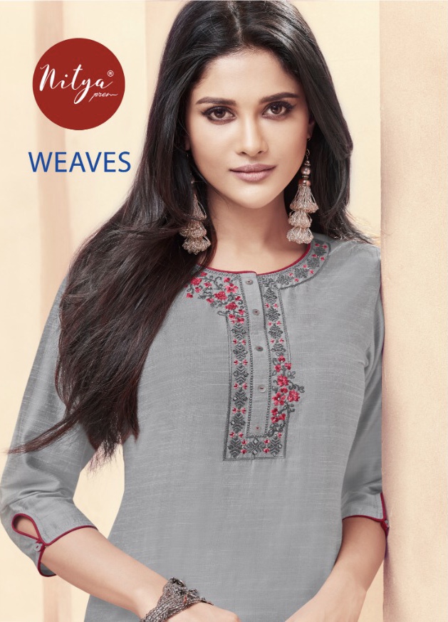 Weaves By Lt Nitya 101 Series Fancy South Cotton Kurti Catlog Wholesale Dealer Surat