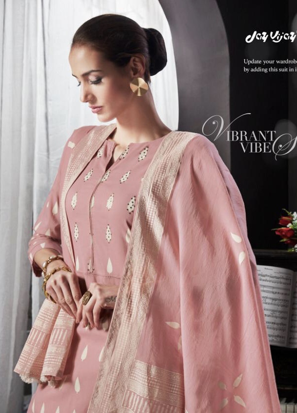 Intrigue By Jayvijay 4441 Series Fancy Pure Cotton Printed Salwar Kameez Collection Wholesaler Surat