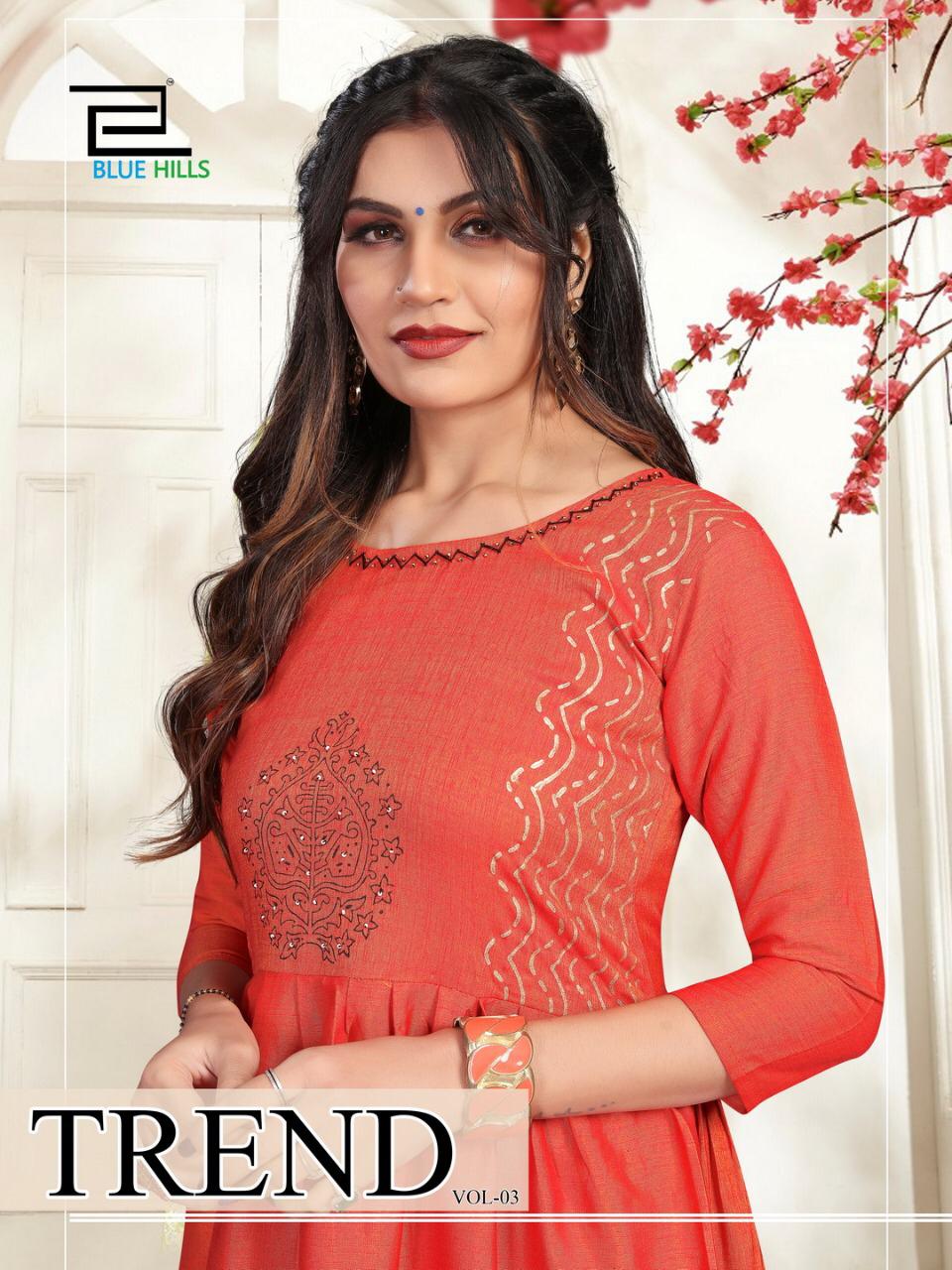 Trend Vol 3 By Blue Hills  Dealer And Exporter Gujrat