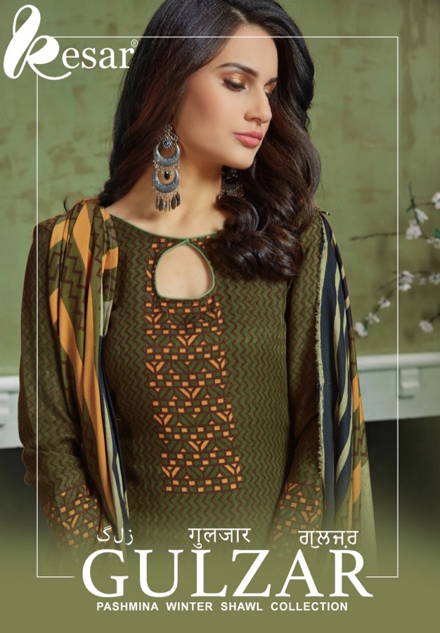 Gulzar By Vijay Silk Mills 2501 Series Fancy Pure Pashmina Printed Salwar Kameez Catlog Wholesale De...