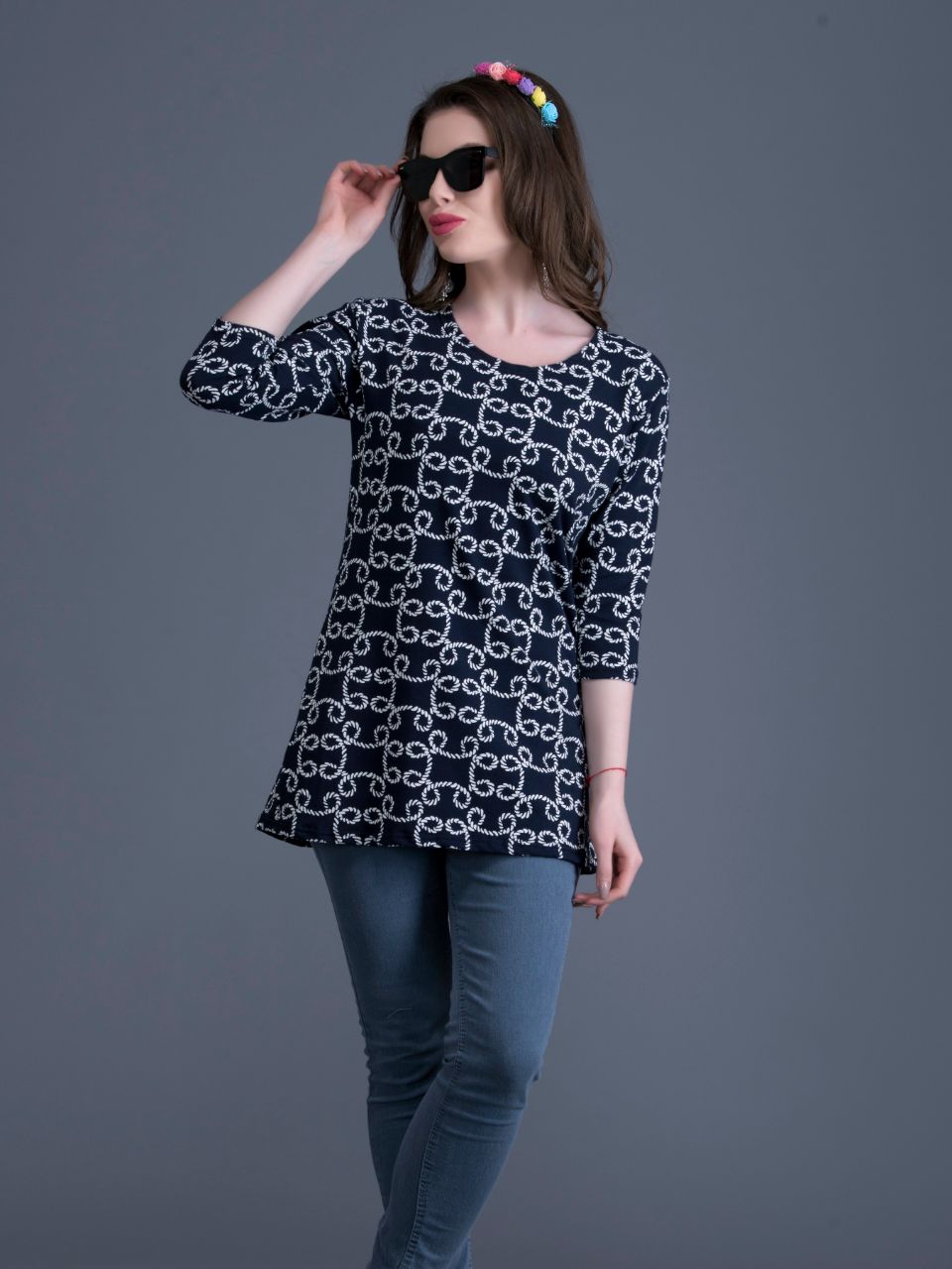 Varun Inkline Remix Cotton Lycra Top Dealer Surat