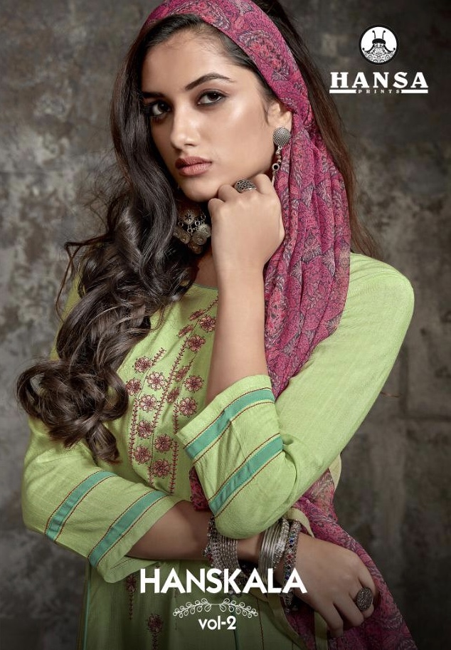 Haskala Vol 2 By Hansa 201 Series Fancy Gown Style Kurti Catlog Wholesale Dealer Surat