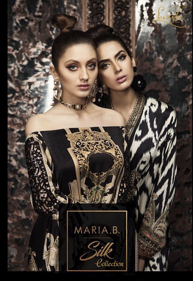 Maria B Silk Collection By Lavisha 101 Series Fancy Modal Silk Digital Printed Salwar Kameez Catlog ...