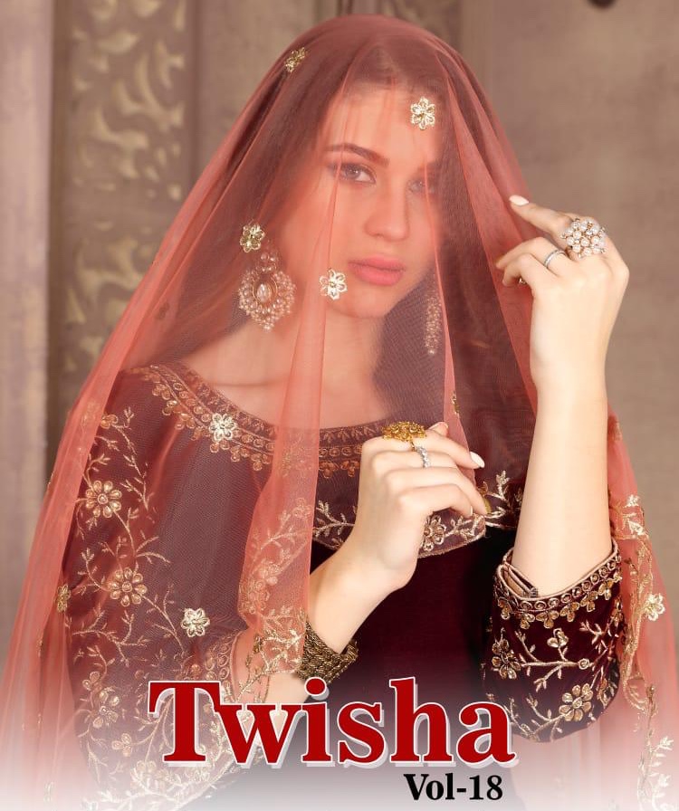Twisha 1804 Colors Vol 18 Wholesaler Supplier From Surat