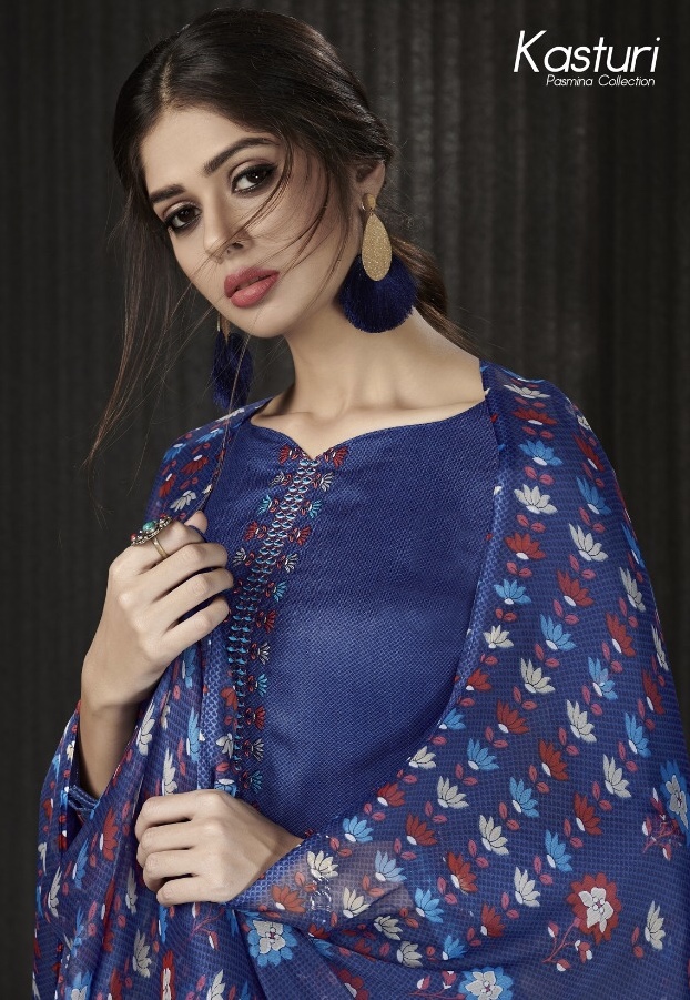 Kasturi By Deepsy Suits 1001 Series Fancy Pashmina Printed Salwar Kameez Catlog Wholesaler Surat
