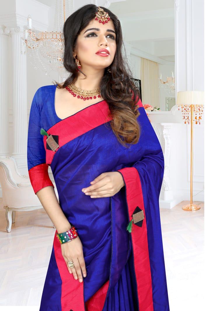 Norita By Nari Fashion 1391 Series Fancy Party Wear Vichitra Silk Saree Catlog Wholesale Dealer Sura...