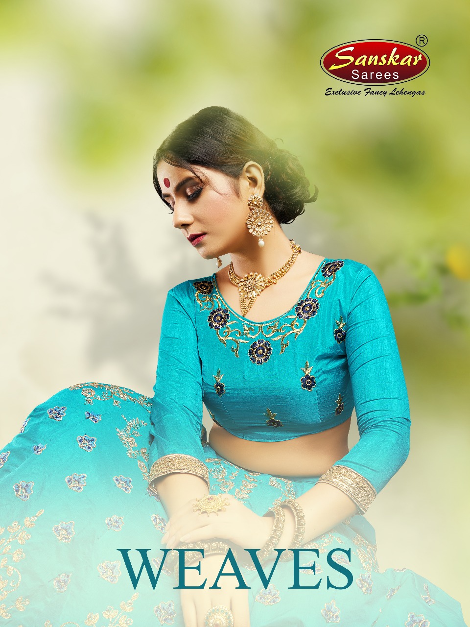 Sanskar Style Weaves 3433 Series Designer Lehnga Choli Catlog