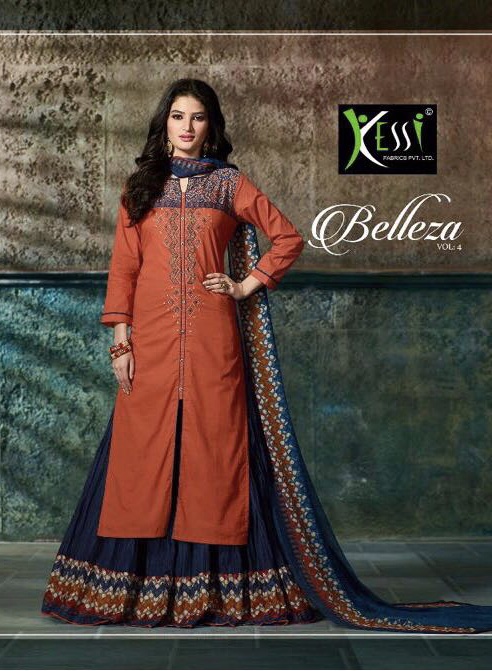 Kessi Belleza Vol 4 3101 Series Pure Cotton Suit Deale